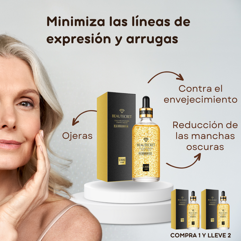 Ácido Hialurónico Antiedad Con Oro 24K™ - COMPRA 1 Y LLEVE 2